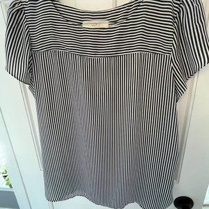 Pinstripe Loft Blouse